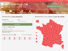 Tablet Screenshot of meilleure-pizza.com